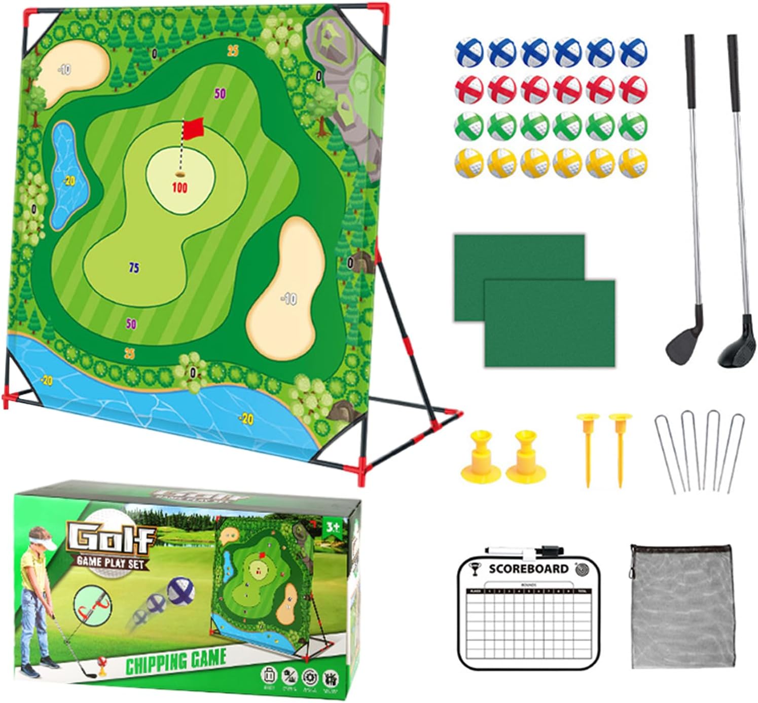 オデッセイ(Odyssey) ゴルフ パターマット パター練習マット 3種類の